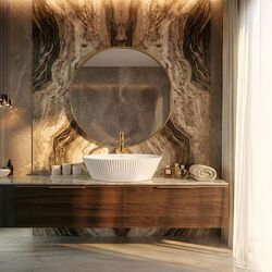 Náhled obrázku:  Umyvadlo na desku REA Astoria