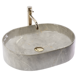 Umyvadlo na desku 50x38 cm REA Nadia 50 Kashmir