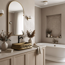 Náhled obrázku:  Umyvadlo na desku REA Castel