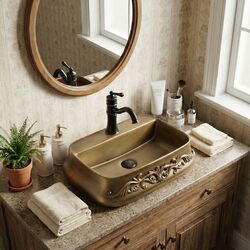 Náhled obrázku:  Umyvadlo na desku REA Castel