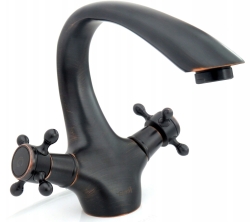 Umyvadlová baterie Rea Retro černá - REA-B0225