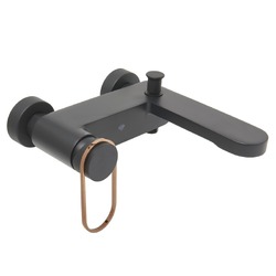 Vanová baterie SAT Fusion 150 mm černá/bronz SATBSFU222CPCBR