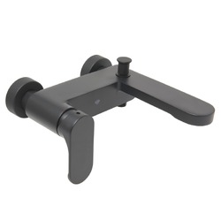 Vanová baterie SAT Fusion 150 mm matná černá SATBSFU222CPC