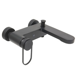 Vanová baterie SAT Fusion 150 mm matná černá SATBSFU222KPCC