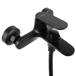 Náhled obrázku:  Vanová baterie se sprchou REA Marco rozteč 150 mm černá