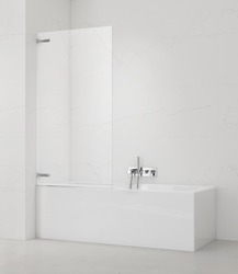 Náhled obrázku: Vanová zástěna SAT TGD NEW 150x80 cm chrom SATTGVZO150CRT 