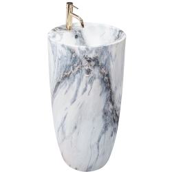 Volně stojící umyvadlo Rea Anya Granit matt