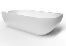 Volně stojící vana SAT Nelly 175x82 cm SAT, litý mramor