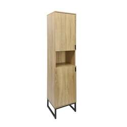 Vysoká skříňka Ceramia Easy 39x185x36 cm světlý dub lesk EASYREGO