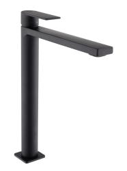 Vysoká umyvadlová baterie SAT B-Way bez výpusti, černá matná