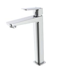 Vysoká umyvadlová baterie SAT Feel bez výpusti chrom SATBSFEEL285