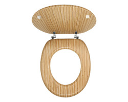 WC prkénko dřevo Novaservis MDF dýha WC/BAMBUS