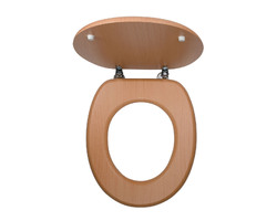 WC prkénko dřevo Novaservis MDF dýha WC/BUK