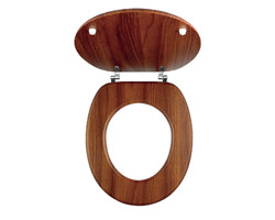 WC prkénko dřevo Novaservis MDF dýha WC/DUB2