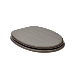 WC prkénko samosklápěcí Glacera MDF softclose imitace dřeva modena