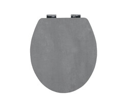 WC prkénko soft-close s potiskem Novaservis dřevo MDF panty kov WC/SOFTSTONE2