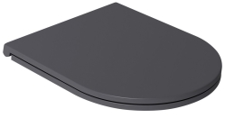 WC sedátko Sapho Infinity SLIM odnímatelné Soft Close antracit