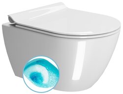 WC závěsné GSI Pura, splachování Swirlflush, 50x36cm