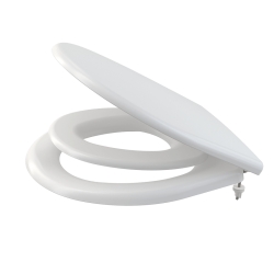 Záchodové WC prkénko samosklápěcí univerzální s integrovanou vložkou ALCA A606 , antibacterial, duroplast