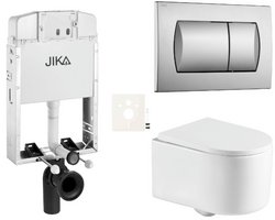 Závěsný wc set k zazdění SAT SIKOJZREX72CRM