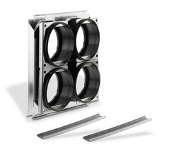 Náhled obrázku: Zehnder ComfoWell Montážní deska pro připojení ComfoTube 75/90 4 hrdla