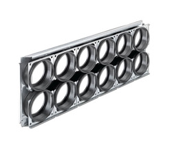 Náhled obrázku:  Zehnder ComfoWell Montážní deska pro připojení ComfoTube 75/90 - 12 hrdel