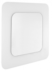 Zrcadlo Naturel Pavia 60x75 cm bílá ZAP6075W