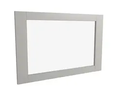 Zrcadlo v rámu 120x80cm Naturel Country masiv palisandr