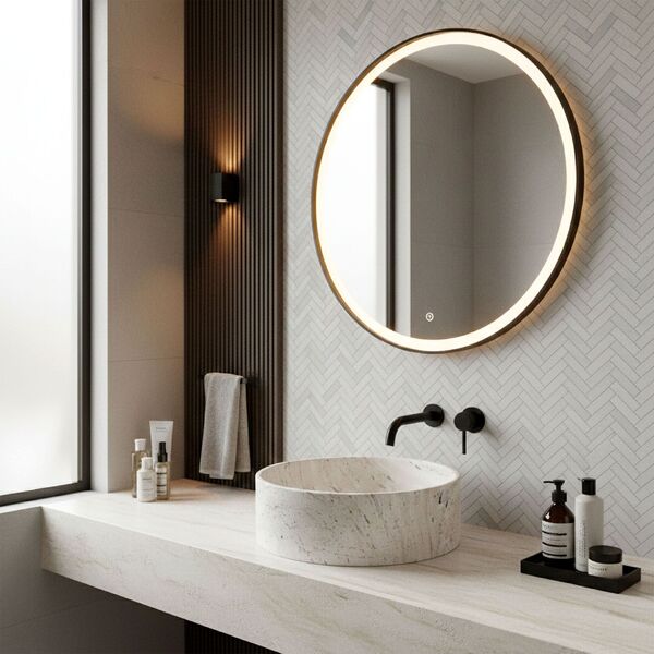 Doplňující obrázek k produktu Kulaté umyvadlo na desku 39 cm Rea Destiny