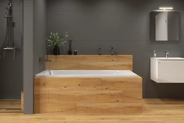 Doplňující obrázek k produktu Nízká obdélníková vana 160x75 cm SAV1600PLUS