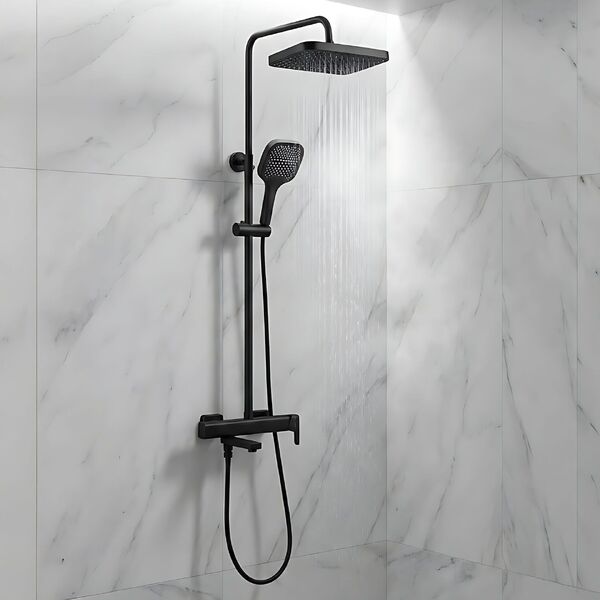 Doplňující obrázek k produktu Sprchový set Rea Arlo černá mat