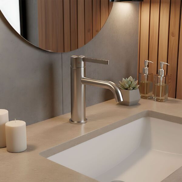 Doplňující obrázek k produktu Umyvadlová baterie REA Foster Nickel Brush Low