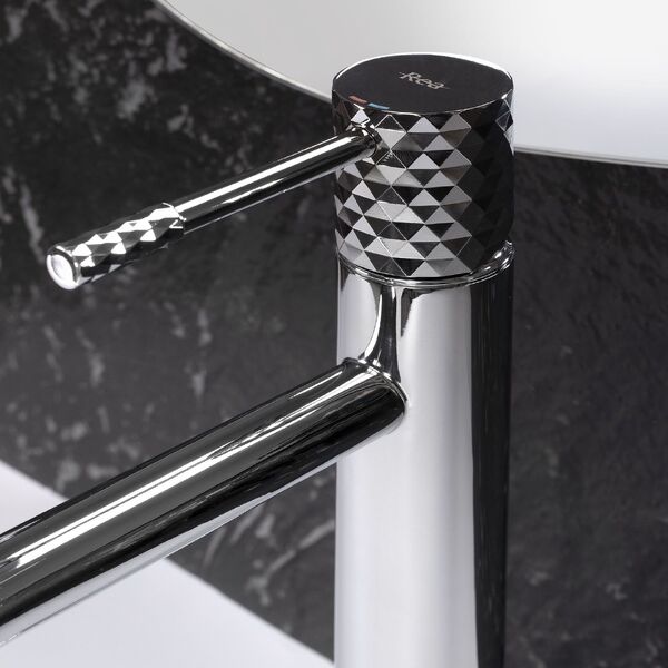 Doplňující obrázek k produktu Rea Lungo Vysoká umyvadlová baterie Diamond Chrom