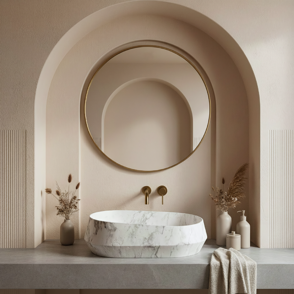 Doplňující obrázek k produktu REA Umyvadlo na desku 59x38 cm Zoe Dune