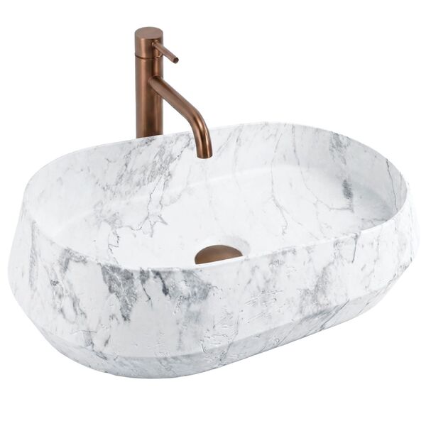 Doplňující obrázek k produktu REA Umyvadlo na desku 59x38 cm Zoe Dune