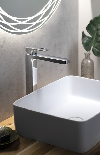 Doplňující obrázek k produktu Vysoká umyvadlová baterie chrom