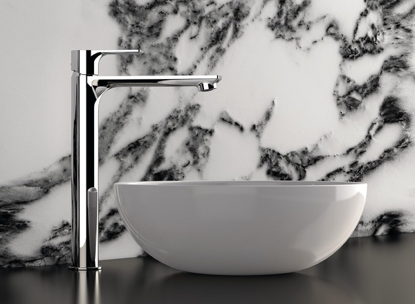 Doplňující obrázek k produktu Vysoká umyvadlová baterie chrom