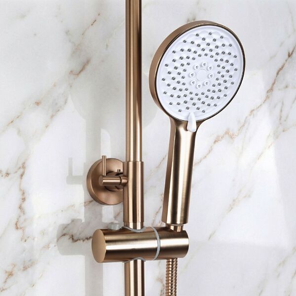 Doplňující obrázek k produktu Sprchový set Rea Ontario Brush Copper