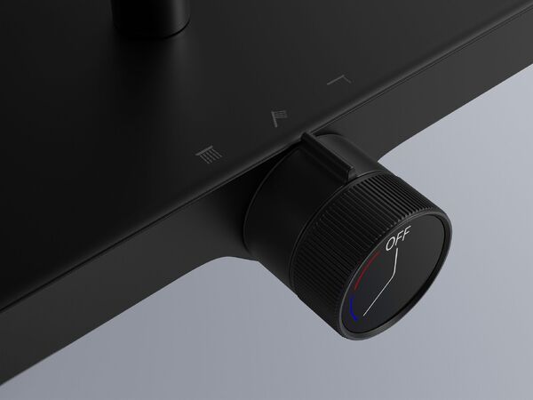 Doplňující obrázek k produktu Sprchový systém REA Bari černá