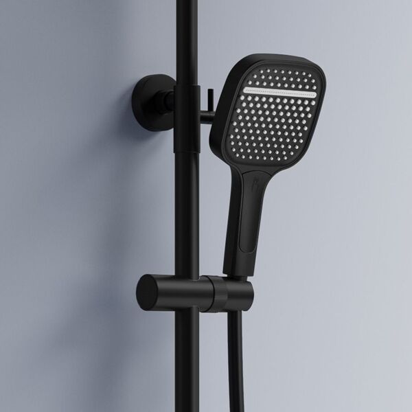 Doplňující obrázek k produktu Sprchový systém REA Bari černá