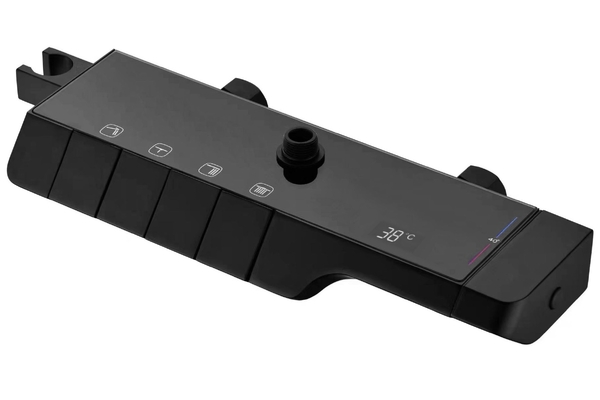 Doplňující obrázek k produktu Sprchový systém s termostatem REA ROB černá