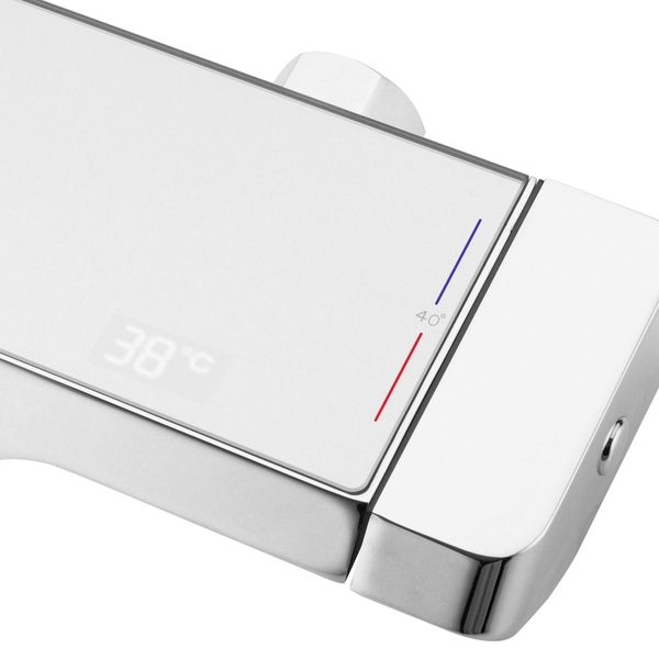 Doplňující obrázek k produktu Sprchový systém s termostatem REA ROB chrom