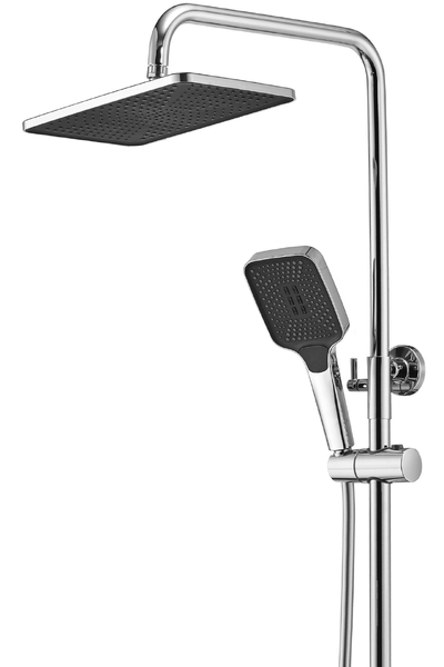 Doplňující obrázek k produktu Sprchový systém s termostatem REA ROB chrom