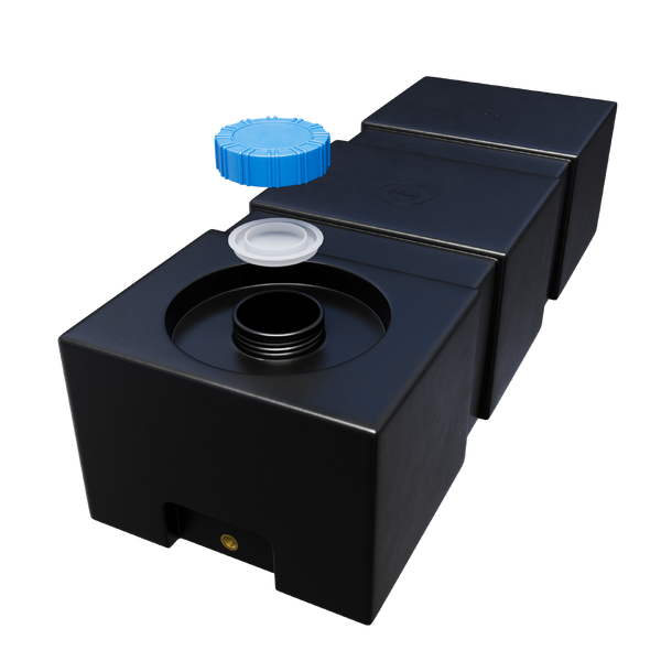 Doplňující obrázek k produktu Nádrž do karavanu 120 litrů černá