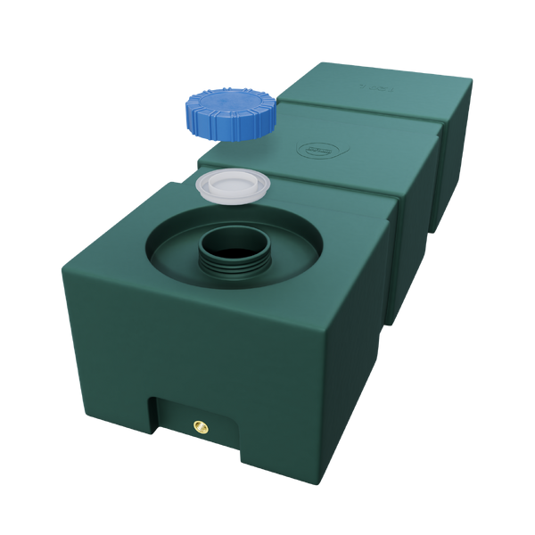 Doplňující obrázek k produktu Nádrž do karavanu 120 litrů zelená