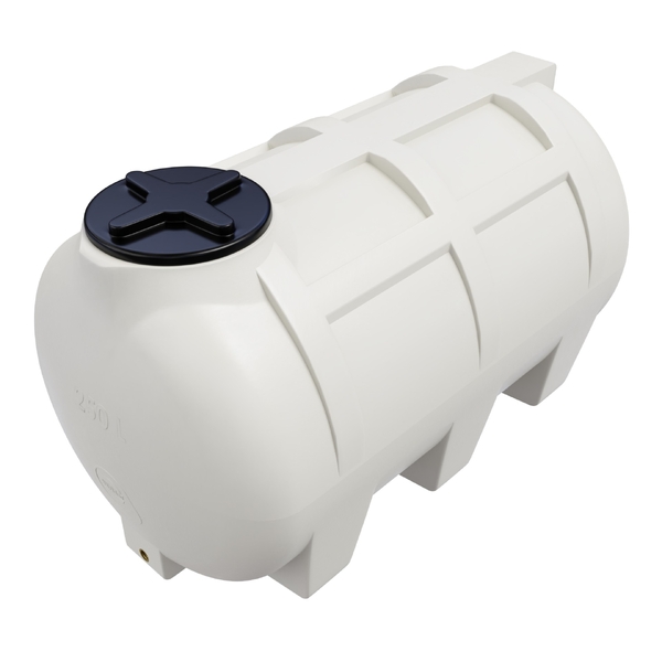 Doplňující obrázek k produktu Nádrž na vodu i naftu 250 litrů bílá