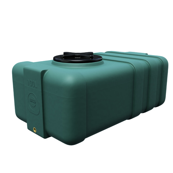 Doplňující obrázek k produktu Plastová nádrž na pitnou vodu 100l SG-100 Economy - zelená