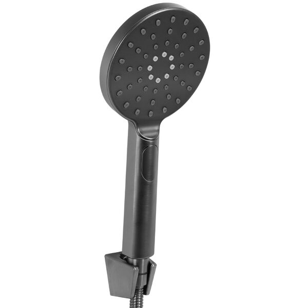 Doplňující obrázek k produktu Vanová baterie se sprchou REA Marco rozteč 150 mm Gun Grey